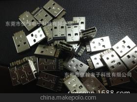 【USBam正反插 双面插USBAM】价格,厂家,图片,连接器,东莞市信翰精密工业-